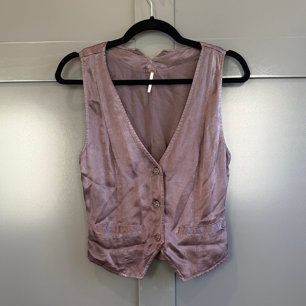 ❌SOLD❌YFB Rayon Gray Vest
